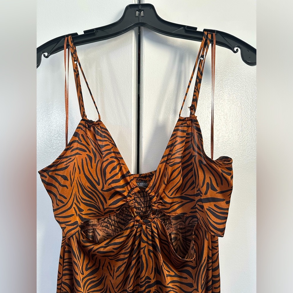 Zebra Print Zara Dress